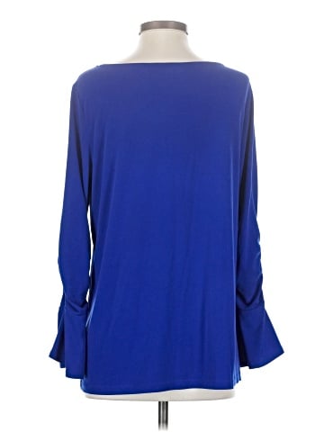 Susan Graver 3/4 Sleeve Blouse (view 2)