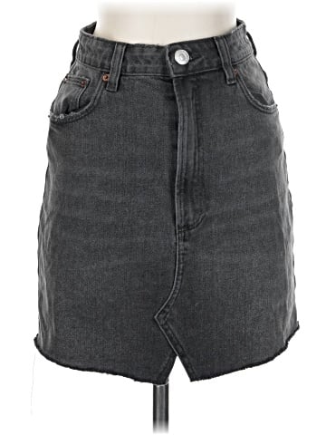 Zara Denim Skirt (view 1)