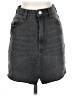 Zara Gray Denim Skirt Size XS - photo 1