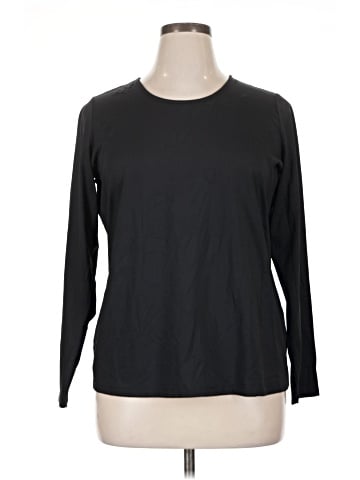 Susan Graver Long Sleeve T-Shirt (view 1)