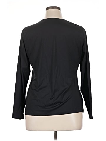 Susan Graver Long Sleeve T-Shirt (view 2)