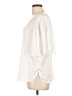 Rebecca Taylor Ivory Short Sleeve Blouse Size XL - photo 5