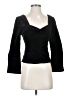FRAME Black 3/4 Sleeve Top Size S - photo 1