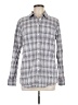 Ridgecut Plaid Gray Blue Long Sleeve Button-Down Shirt Size M - photo 1