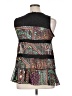 Bleu De SYM 100% Polyester Black Sleeveless Top Size 14 - photo 2