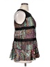 Bleu De SYM 100% Polyester Black Sleeveless Top Size 14 - photo 4