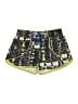 DWP Aztec Or Tribal Print Black Yellow Shorts Size S - photo 1