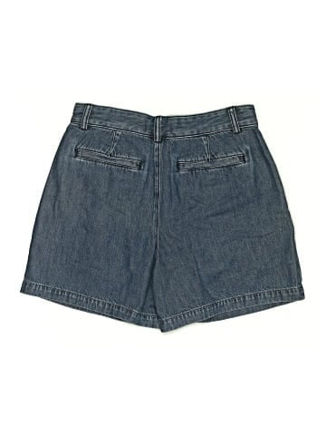 Madewell The Harlow Superwide Jean Short: Airy Denim Edition (view 2)