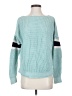 Hollister Color Block Teal Pullover Sweater Size S - photo 1