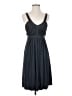 BCBGMAXAZRIA Solid Gray Casual Dress Size 2 - photo 1