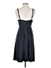 BCBGMAXAZRIA Solid Gray Casual Dress Size 2 - photo 2