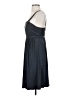 BCBGMAXAZRIA Solid Gray Casual Dress Size 2 - photo 5