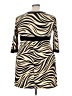 En Focus Studio Animal Print Tan Casual Dress Size 16 - photo 2