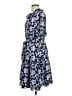 Rungolee Print Blue Casual Dress Size L - photo 5