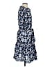 Rungolee Print Blue Casual Dress Size L - photo 4