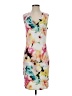 Worthington Print White Cocktail Dress Size S - photo 1