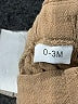 Unbranded Tan Overall Shorts Size 0-3 mo - photo 3