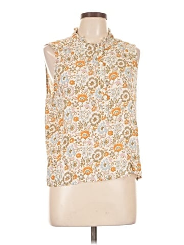 Faherty Sleeveless Blouse (view 1)