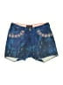 Maison Scotch Paisley Blue Shorts Size 26 waist - photo 1