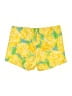 Lilly Pulitzer 100% Cotton Floral Yellow Shorts Size 6 - photo 2