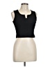 Shein Black Sleeveless T-Shirt Size L - photo 1