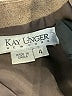 Kay Unger Graphic Gray Casual Dress Size 4 - photo 7
