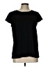 Elle Black Short Sleeve Top Size L - photo 1