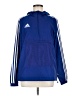 Adidas 100% Polyester Blue Track Jacket Size M - photo 1