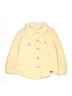 Roxy Girl 100% Polyester Yellow Ivory Cardigan Size 10 - 12 - photo 1
