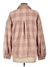 &merci 100% Polyester Plaid Pink Jacket Size L - photo 2