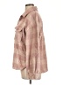 &merci 100% Polyester Plaid Pink Jacket Size L - photo 5