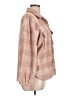 &merci 100% Polyester Plaid Pink Jacket Size L - photo 4