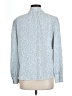 Adrianna Papell 100% Polyester Blue Long Sleeve Blouse Size L - photo 2