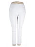 JM Collection White Active Pants Size 2X - photo 1