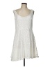 Apt. 9 Ivory Casual Dress Size L - photo 1