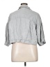 Zara Gray 3/4 Sleeve Button-Down Shirt Size XL - photo 2