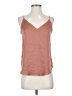 Express 100% Polyester Brown Sleeveless Top Size XS - photo 1