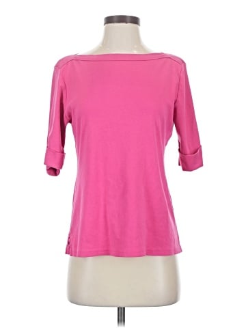 Karen Scott 3/4 Sleeve Top (view 1)