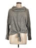 By & By Gray Long Sleeve Top Size L - photo 1