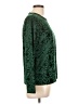 Cervelle 100% Polyester Green Long Sleeve Top Size L - photo 4