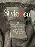 Style&Co 100% Polyester Black Casual Dress Size M - photo 7