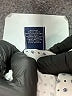 American Rag 100% Cotton Polka Dots White Long Sleeve Button-Down Shirt Size XL - photo 8