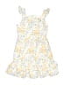 Little Lass 100% Polyester Floral White Dress Size 4 - photo 1