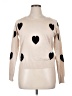 Unbranded Hearts Tan Pullover Sweater Size XL - photo 1