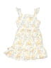 Little Lass 100% Polyester Floral White Dress Size 4 - photo 2