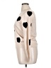 Unbranded Hearts Tan Pullover Sweater Size XL - photo 5