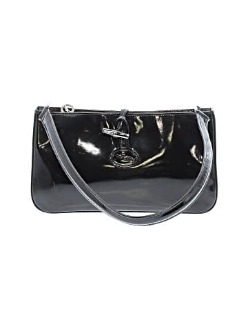 Longchamp patent leather shoulder bag (view 1)