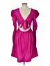 Shein 100% Polyester Solid Pink Cocktail Dress Size L - photo 2