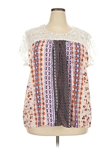 Suzanne Betro Short Sleeve Blouse (view 1)