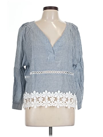 Young Essence 3/4 Sleeve Blouse (view 1)